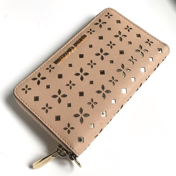 Michael Kors Handbags - *SOLD* Michael Kors Long Zip-Around Wallet